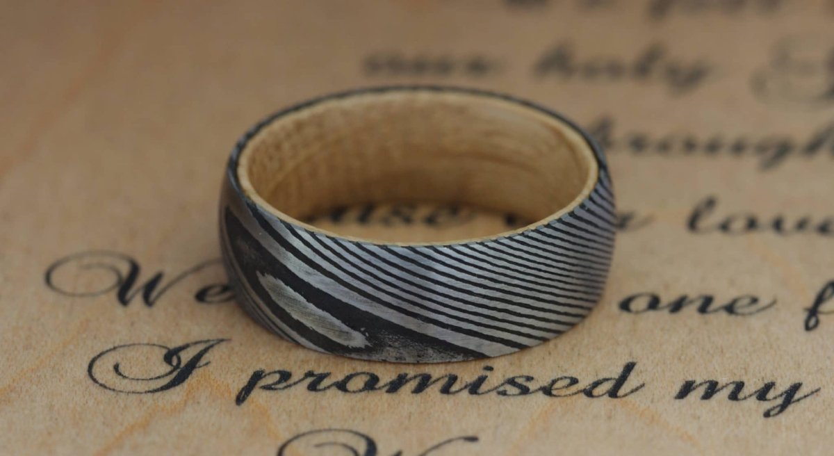 Damascus Steel Wedding Bands: A Unique and Durable Choice! - Gentlemen's Bands