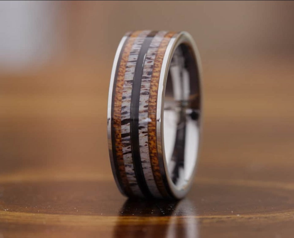 The Hunter | Men's Titanium Wedding Bands | Gentlemen's Bands