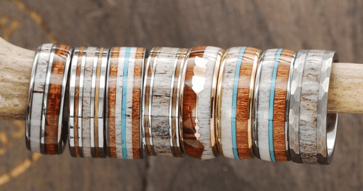 3 Cool Ways Wood and Metal Men’s Wedding Bands Can Set You Apart - Gentlemen's Bands