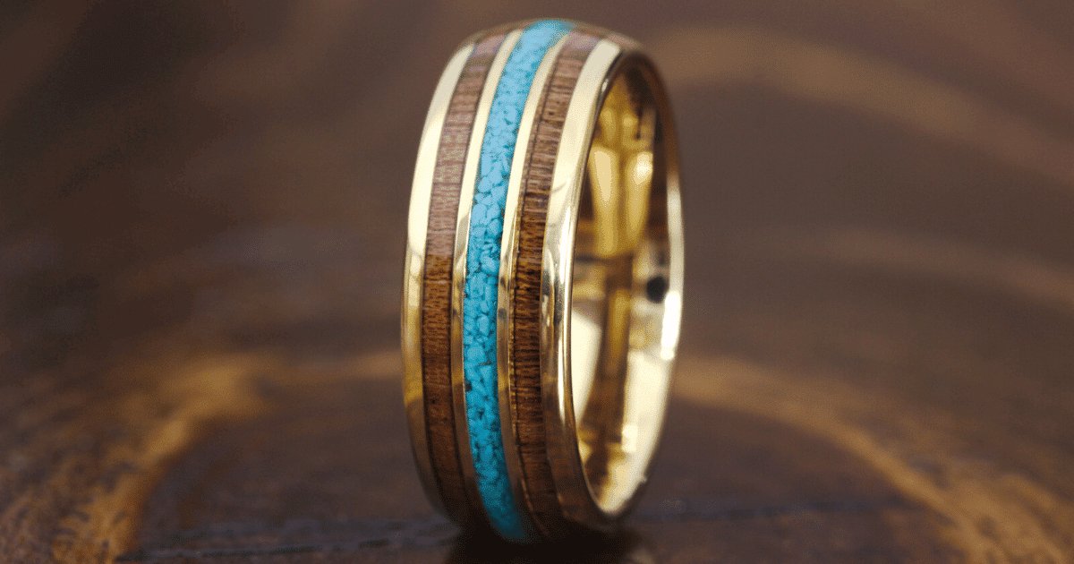 How the Men’s Fire Opal Wedding Band Could Be the Perfect Ring - Gentlemen's Bands