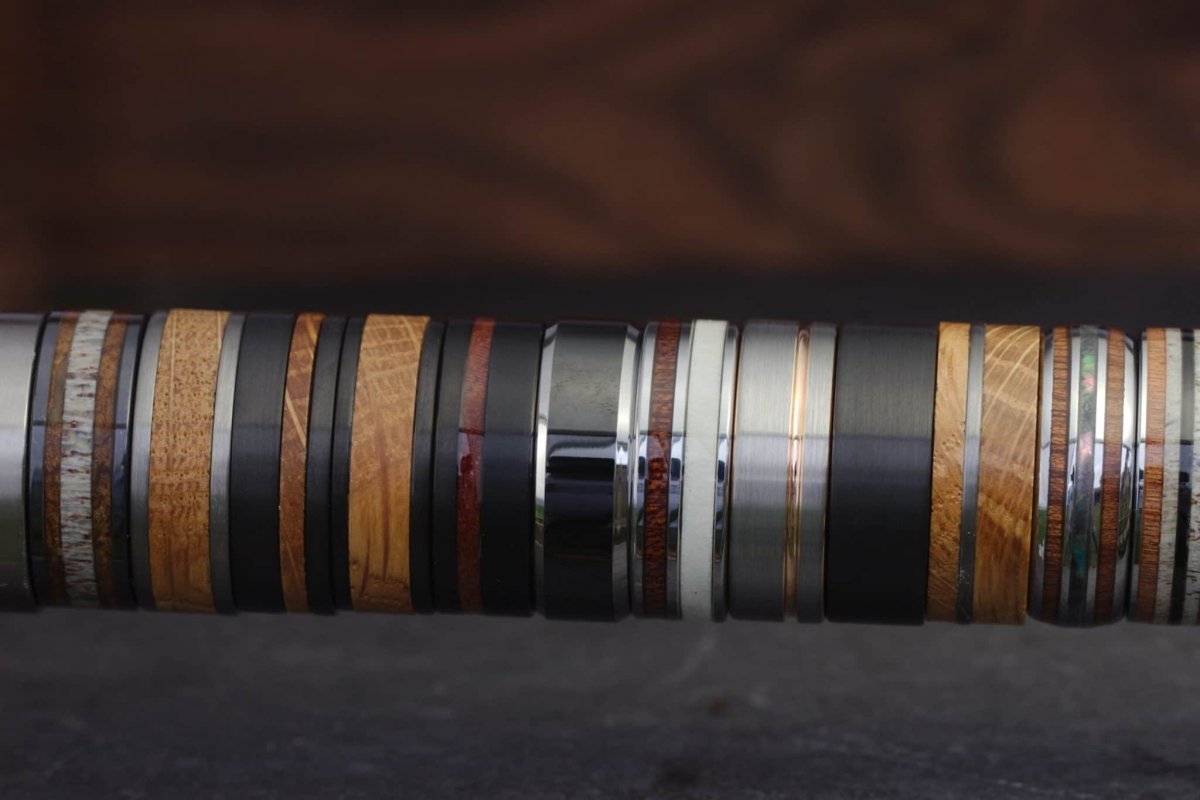 Mixing Materials: Why Inlay Rings Are So Versatile - Gentlemen's Bands