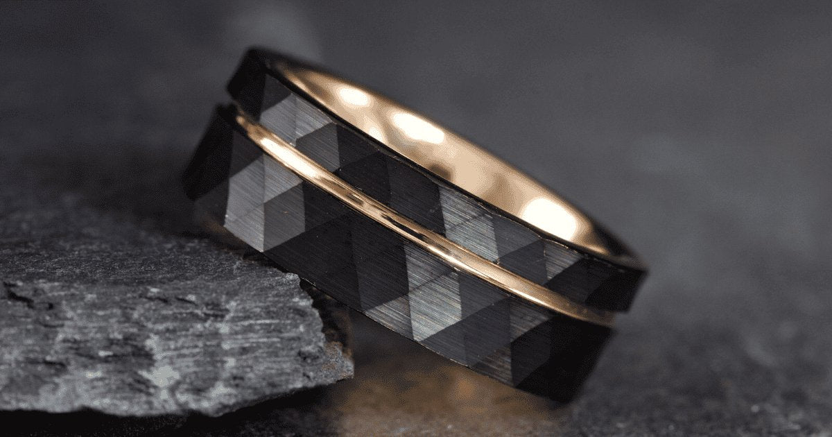 Why Black Tungsten Carbide Rings Are A Great Modern (But Classy) Look - Gentlemen's Bands