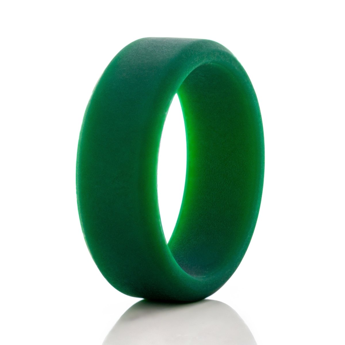 Hunter Green Silicone Ring - Gentlemen's Bands