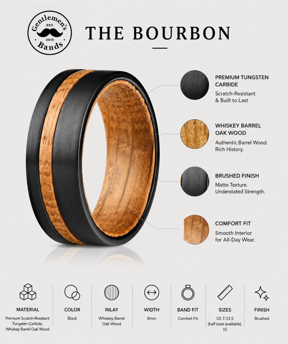 The Bourbon - Gentlemen's Bands