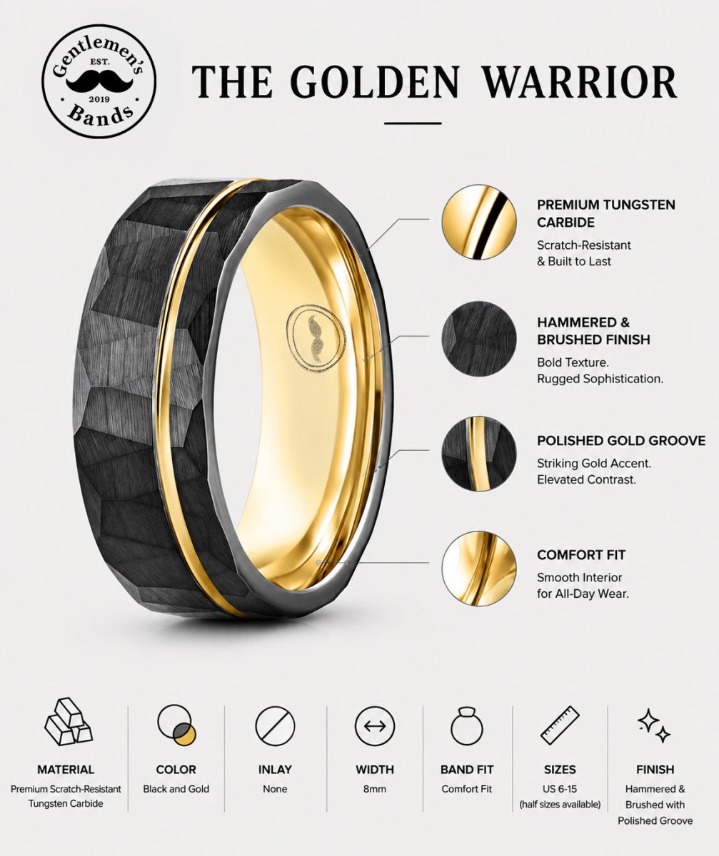 The Golden Warrior - Gentlemen's Bands