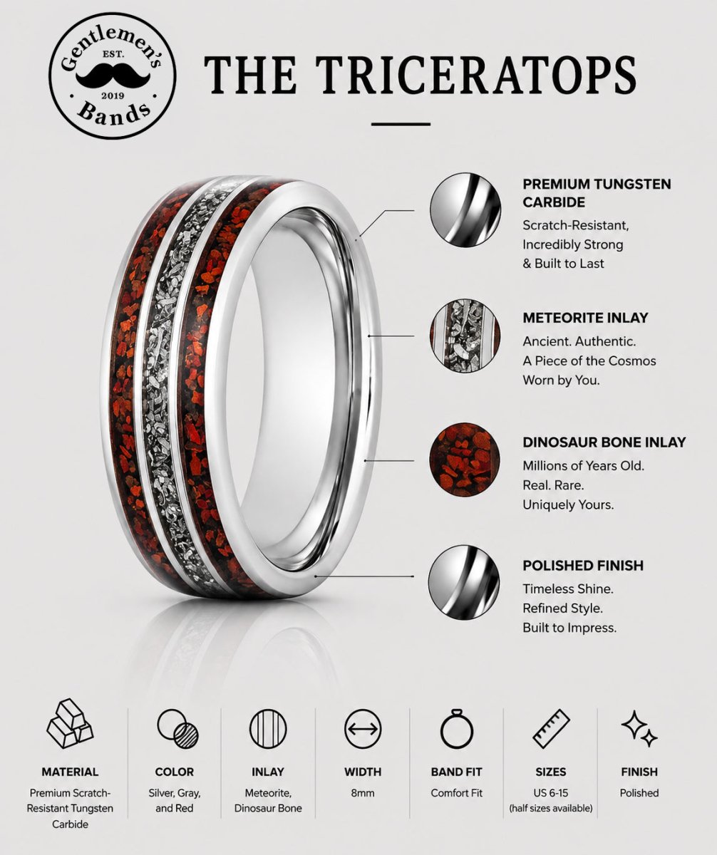 The Triceratops - Gentlemen's Bands