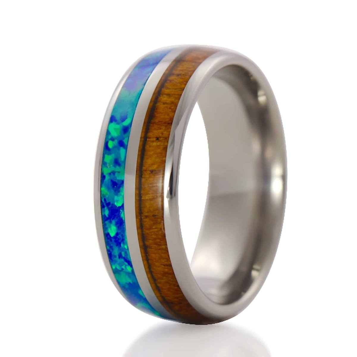 The Sheridan | Men's Silver Wedding Bands | Gentlemen's Bands