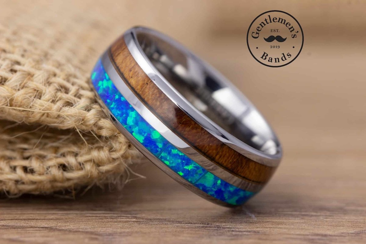 The Sheridan | Men's Silver Wedding Bands | Gentlemen's Bands
