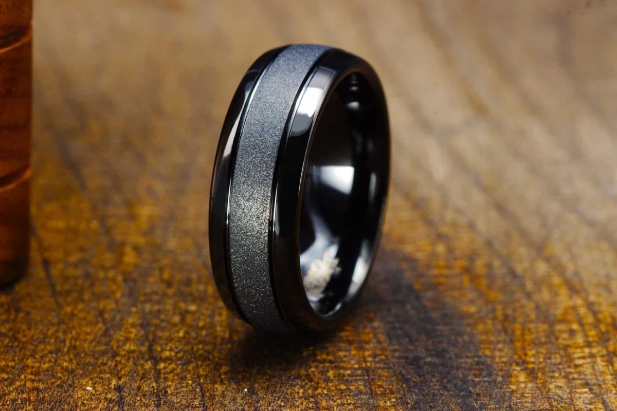 Black panther online wedding band